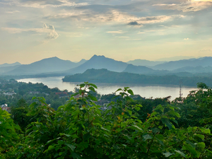 Mountains in Luang Prabang Laos