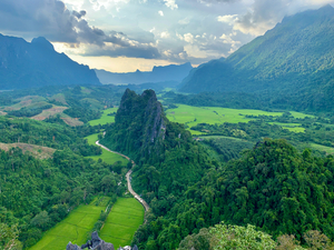 Nam Xay Viewpoint Vang Vieng Laos 1
