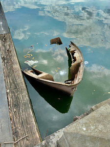 Sinking Boat Reflections