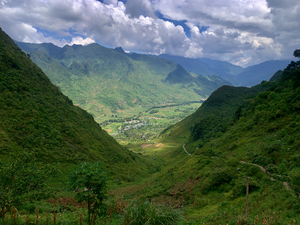 Spotlight in the Mountains