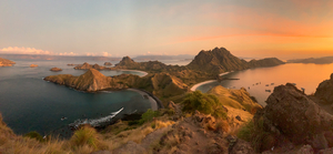 Sunrise on Padar Island Indonesia 2