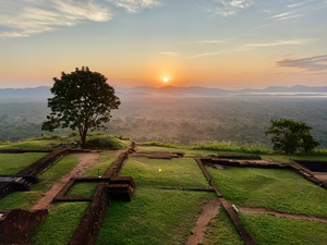 Sunrise on Top of Sigiriya Sri Lanka 6