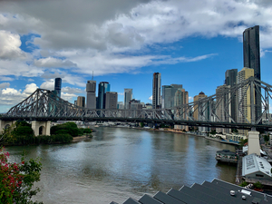 The Brisbane Bridge