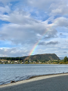 The Rainbow over the Hill