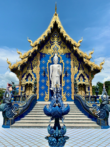 Wat Rong Suea Ten Blue Temple 2