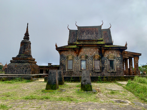 Wat Sampov Pram Temple Bokor Cambodia