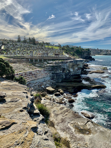 Waverley Cemetery by the Ocean Australia