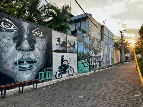 Bali Art Sunset Print