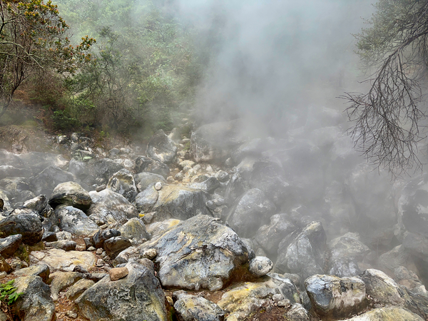 Cibuni Rengganis Crater Java Indonesia 4 Print