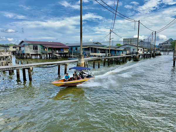 Kampong Ayer Floating Village Brunei 1 Print