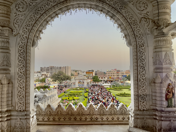 Prem Mandir Vrindavan 3 Print