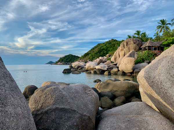 Through the Rocks Print