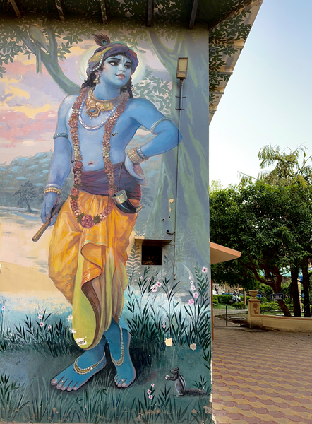 Vrindavan ISKCON Temple India 2 Print