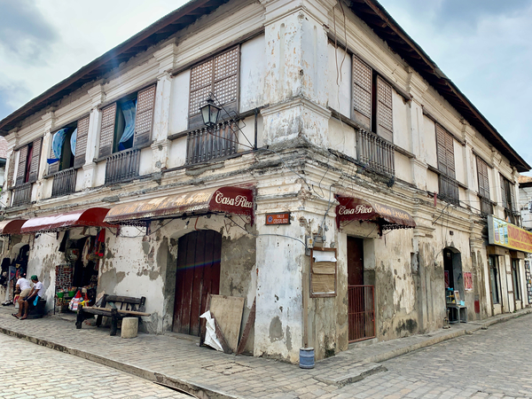 Vigan Street Corner Philippines Print