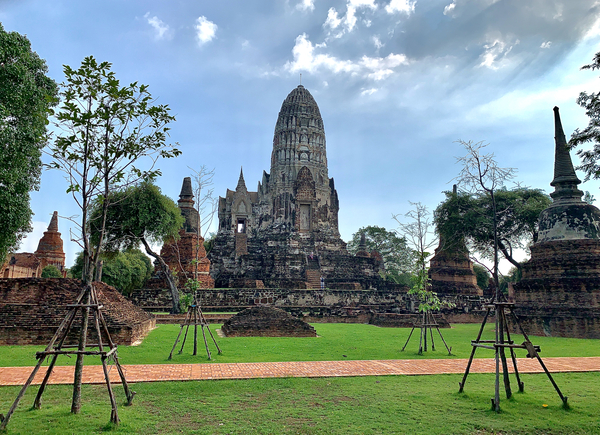 Ayutthaya Historical Park Temples 11 Print