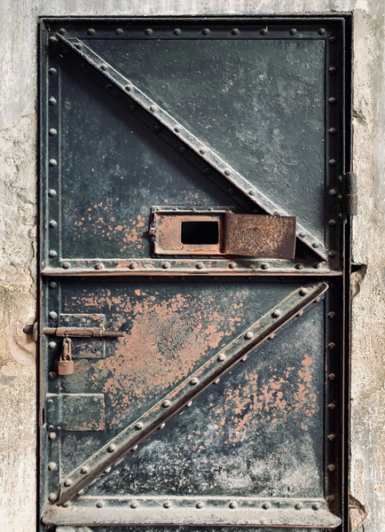 Behind Closed Door Print