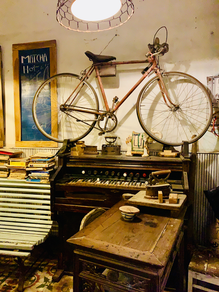 Cute Cafe Artifacts Print