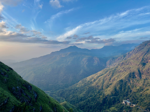 Early Mountain Hike Print