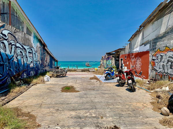 Graffiti Beach Print