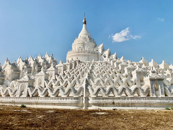 Hsinbyume Pagoda Myanmar 1 Print