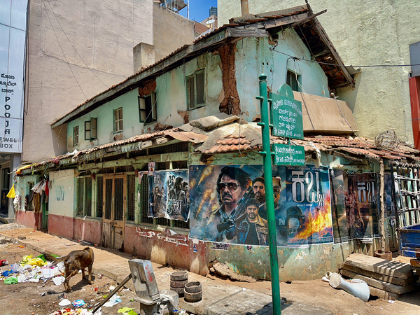 Indian Street Corner Print