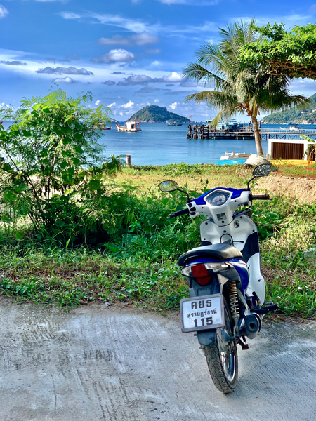 Koh Nang Yuan and Motorbike Print