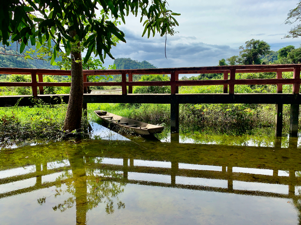 Little Bridge Reflections Print