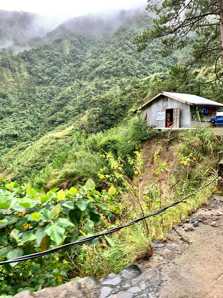 Living in the Mountains Print