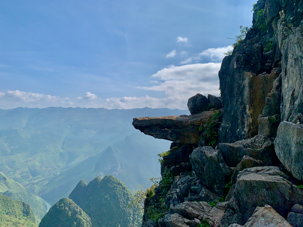 Mountain Natural Viewing Platform Print