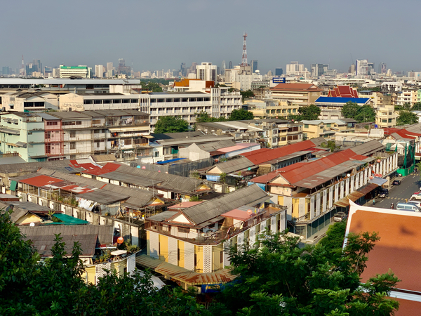 Overview of Bangkok 4 Print