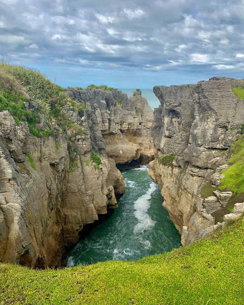 Punakaiki Pancake Rocks New Zealand 3 Print