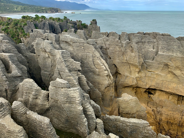 Punakaiki Pancake Rocks New Zealand 4 Print