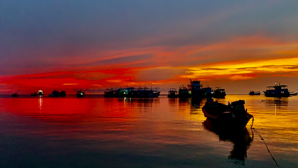 Red Sky Sunset Print