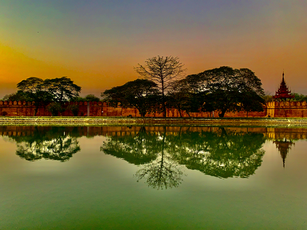 Reflections of Mandalay 3 Print