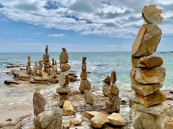 Rock Balancing 1 Print