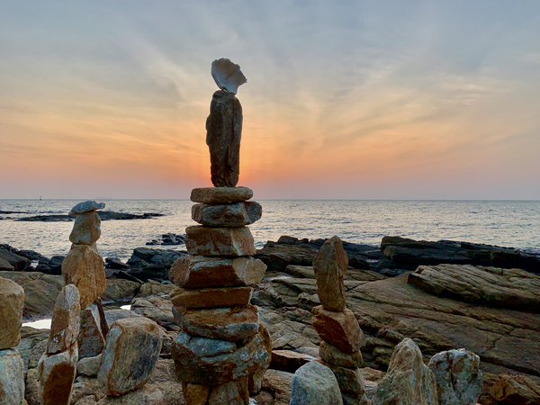 Rock Balancing 2 Print