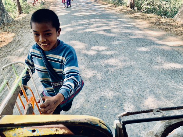 Running for the Bus Print