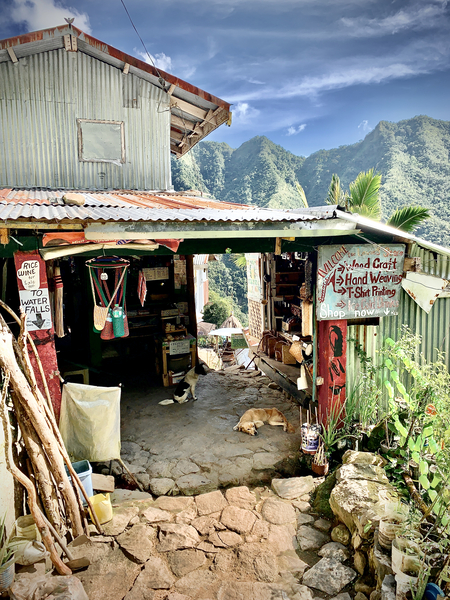 Shop in the Mountains Print
