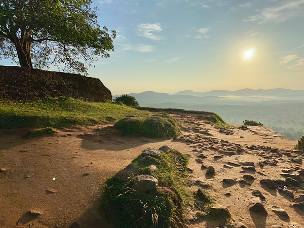 Sunrise on Top of Sigiriya Sri Lanka 10 Print