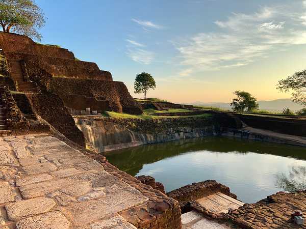 Sunrise on Top of Sigiriya Sri Lanka 8 Print
