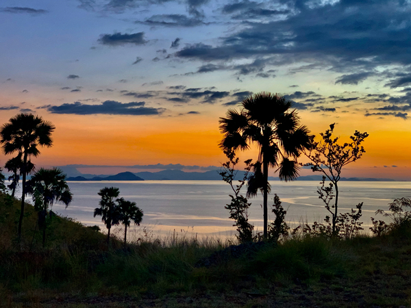 Sunset Over the Flores Sea Indonesia 5 Print