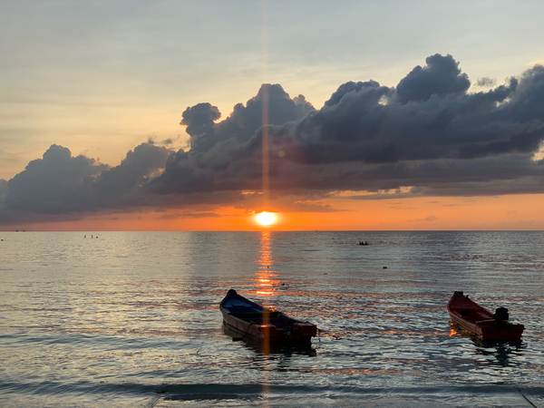 Sweet Orange Sunset 2 Print