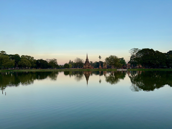 Temple Reflections 2 Print