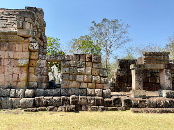 Temple Ruins in Nature Print