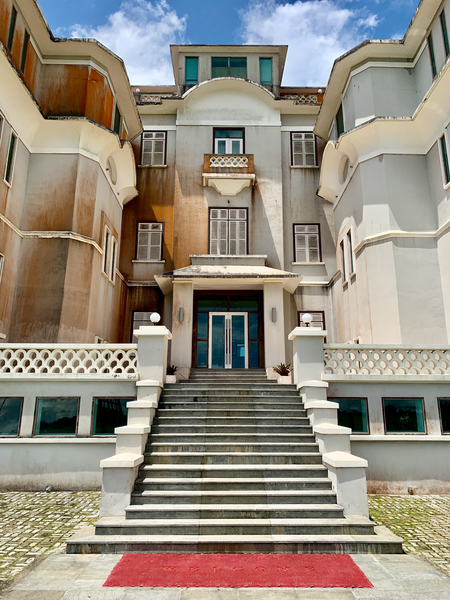 The Bokor Palace Entrance Print