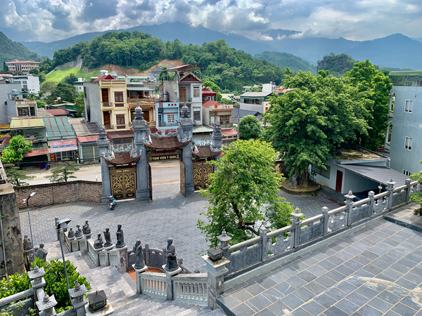 Town from Temple Print