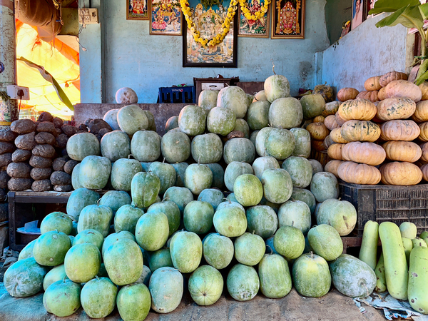 Vegetable Stand Print