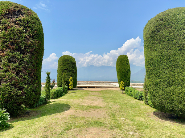 View from Pari Mahal Srinagar 2 Print