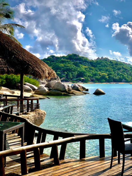 View on Chalok Bay Koh Tao Print