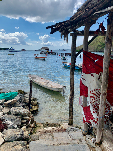 Walk down to the Ocean Print